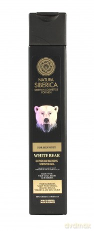 Natura Siberica Men Żel pod prysznic Biały Niedźwiedź 250 ml