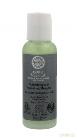 Natura Siberica szampon do wszystkich typów włosów Objętość i Pielęgnacja 50ml