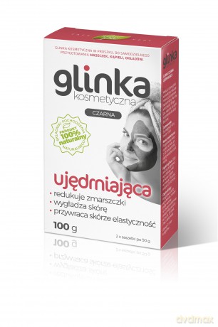 Natural Home Spa Glinka kosmetyczna Czarna Ujędrniająca 100g