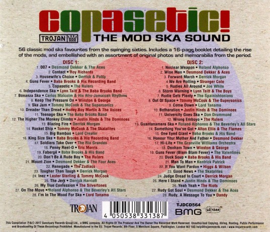 Copasetic! The Mod Ska Sound [2CD]