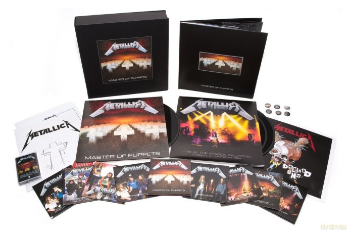 Metallica: Master Of Pupets (Deluxe) (Limited) [BOX] [3xWinyl]+[2DVD]+[10CD]+[KASETA]
