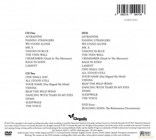 Ultravox: Return To Eden [2CD]+[DVD]