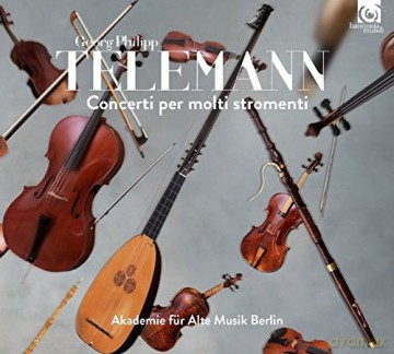 Telemann: Concerti Per Molti Stromenti Akademie Fur Alte Musik Berlin [CD]