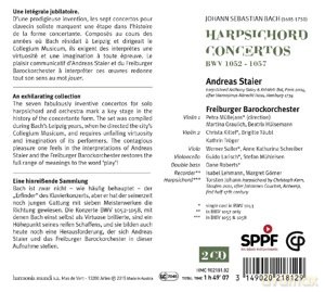 Bach: Harpsichord Concertos Staier (digipack) [2CD]