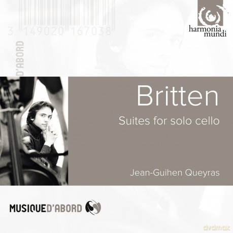 Britten: Suites For Solo Cello Queyras [CD]