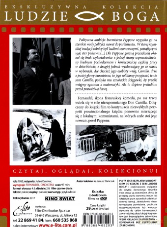 Don Camillo i poseł Peppone (Ludzie Boga) (booklet) [DVD]