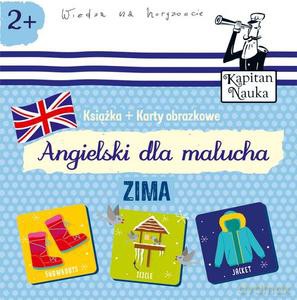 Kapitan Nauka. Angielski dla malucha Zima - Maria Gładysz [KSIĄŻKA]