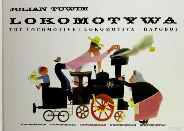 Lokomotywa wersja polsko-angielsko-czesko-rosyjska - Julian Tuwim [KSIĄŻKA]
