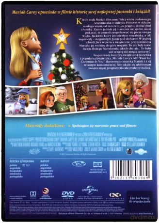 Mariah Carey Świąteczne Życzenie [DVD]