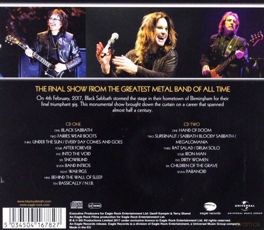 Black Sabbath: The End [2CD]