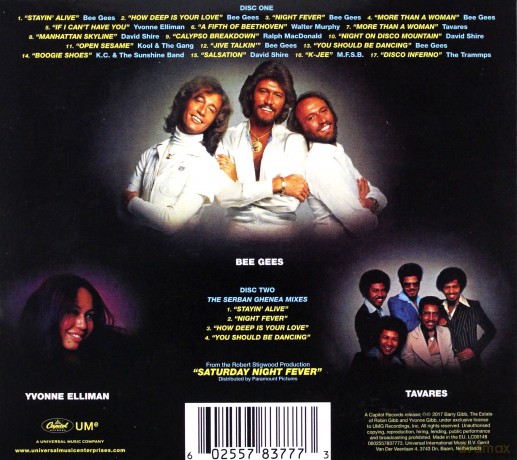 Saturday Night Fever soundtrack (Gorączka Sobotniej Nocy) [2CD]