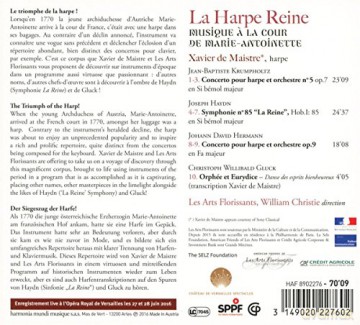 La Harpe Reine: De Maistre Christie (digipack) [CD]