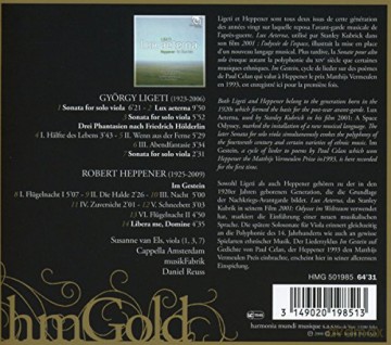 Ligeti: Lux Aeterna Reuss (digipack) [CD]