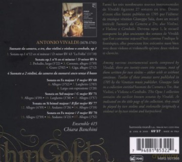 Vivaldi: Sonata A Tre La Follia Banchini (digipack) [CD]