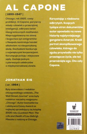 Al Capone - Jonathan Eig [KSIĄŻKA]
