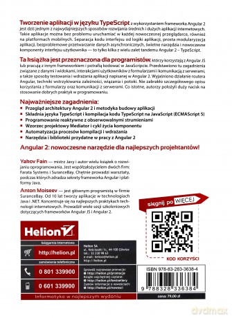Angular 2. Programowanie z użyciem języka TypeScript - Yakov Fain [KSIĄŻKA]