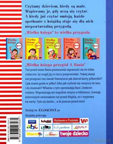Basia. Wielka Księga Przygód 4 - Zofia Stanecka [KSIĄŻKA]