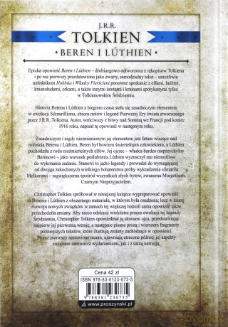 Beren i Luthien - J.R.R Tolkien [KSIĄŻKA]