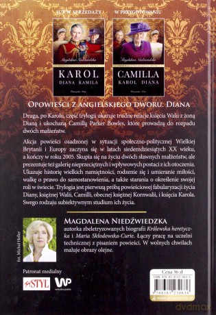 Diana. Opowieści z angielskiego dworu - Magdalena Niedżwiedzka [KSIĄŻKA]