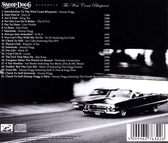 Snoop Dogg: Presents: The West Coast Blueprint [CD]