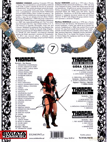 Góra czasu. Thorgal Kriss de valnor (Tom 7) - Xavier Dorison [KOMIKS]