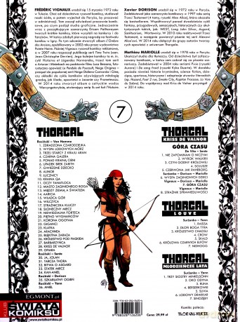 Góra czasu. Thorgal Kriss de valnor (Tom 7) - Xavier Dorison [KOMIKS]
