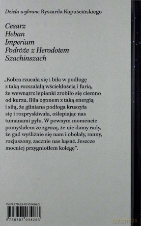 Heban - Ryszard Kapuściński [KSIĄŻKA]