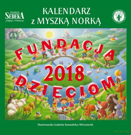 Kalendarz 2018 Z myszka Norką [KALENDARZ]