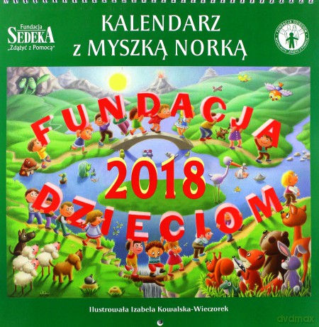 Kalendarz 2018 Z myszka Norką [KALENDARZ]