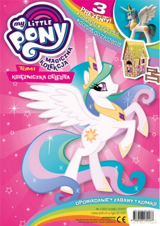 Księżniczka Celestia My Little Pony magiczna kolekcja [KSIĄŻKA]