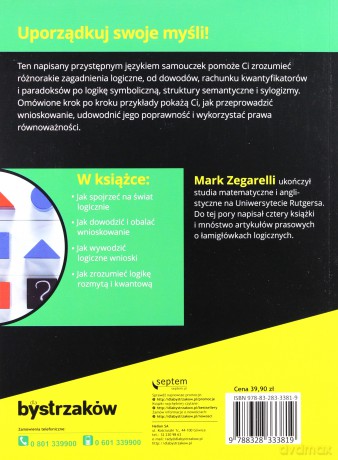 Logika dla bystrzaków - Mark Zegarelli [KSIĄŻKA]