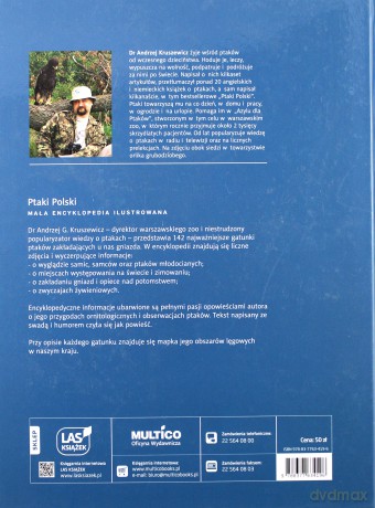 Ptaki polski. Mała encyklopedia ilustrowana - Andrzej G. Kruszewicz [KSIĄŻKA]