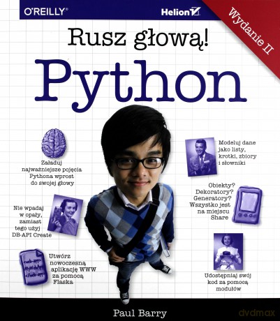 Python. Rusz głową - Paul Barry [KSIĄŻKA]