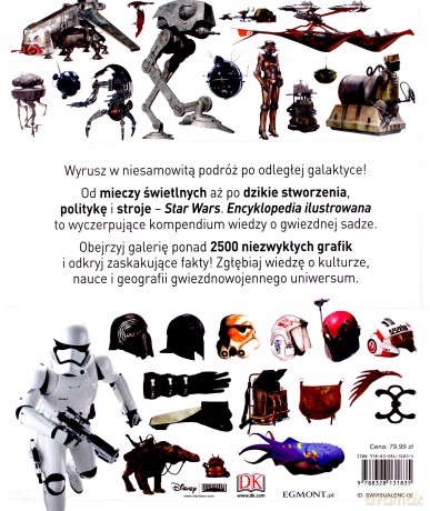 Star Wars encyklopedia ilustrowana (Gwiezdne Wojny) - Tricia Baar [KSIĄŻKA]