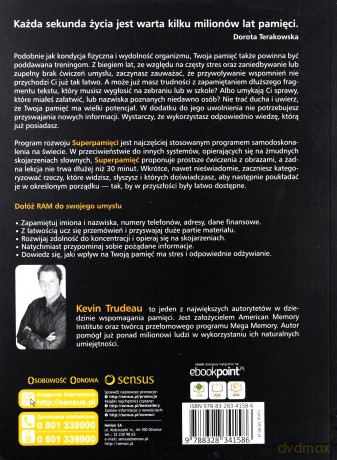Superpamięć. Trening z Kevinem Trudeau - Kevin Trudeau [KSIĄŻKA]