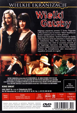 Wielki Gatsby (Kino Świat) [DVD]