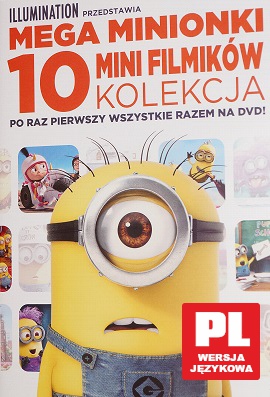 Mega Minionki. 10 Mini Filmików. Kolekcja [DVD]