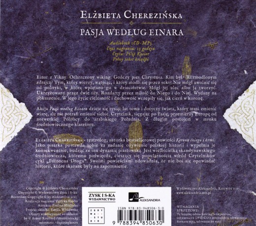 Północna droga (Tom 3) Pasja według Einara - Elżbieta Cherezińska [AUDIOBOOK] [CD MP3]