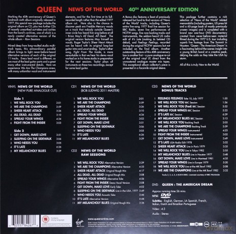 Queen: News Of The World (Super Deluxe) (Limited) [BOX] [Winyl]+[DVD]+[3CD]