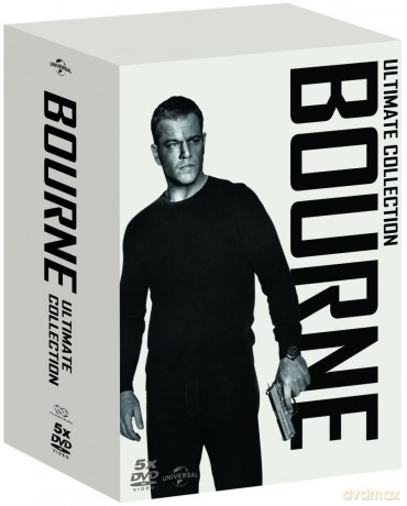 Filmowa kolekcja: Bourne 1-5: Tożsamość Bourne'a / Krucjata Bourne'a / Ultimatum Bourne'a / Dziedzictwo Bourne'a / Jason Bourne [BOX] [5DVD]