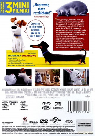 Sekretne Życie Zwierzaków Domowych [DVD]