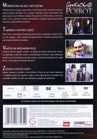 Poirot 15: Morderstwo na Balu Zwycięstwa / Tajemnica Hunter's Lodge [DVD]