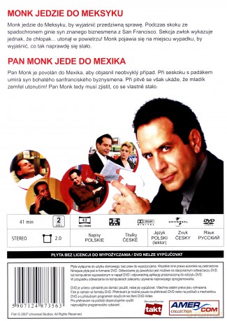 Monk 13: Monk jedzie do Meksyku (0) [DVD]