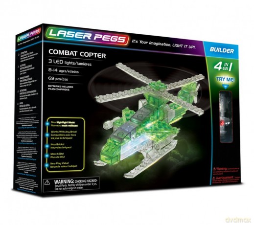 4 in 1 Combat Copter [KLOCKI]
