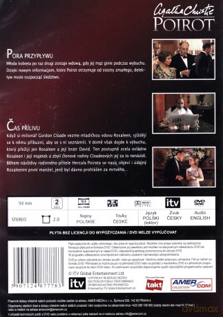 Poirot 39: Pora przypływu [DVD]