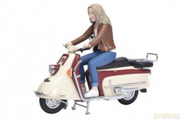 Heinkel Tourist 103 A2 with Rider