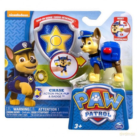 Psi Patrol Figurka z odznaką Chase [FIGURKA]
