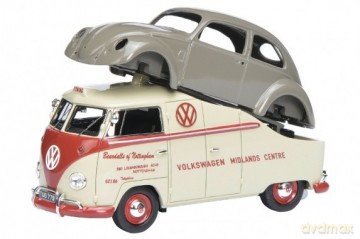 Volkswagen T1a Midlands Centre with Volkswagen Brezelkafer