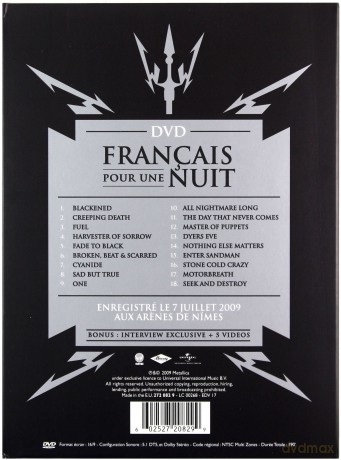 Metallica: Francais Pour Une Nuit [DVD]