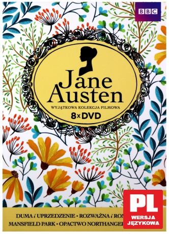 Filmowa kolekcja: Jane Austen: Duma i uprzedzenie / Rozważna i romantyczna / Mansfield Park / Opactwo Northanger / Perswazje (BBC) [8DVD]